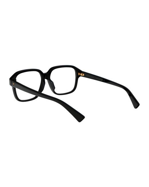 Bottega Veneta Black Acetate Optical Glasses