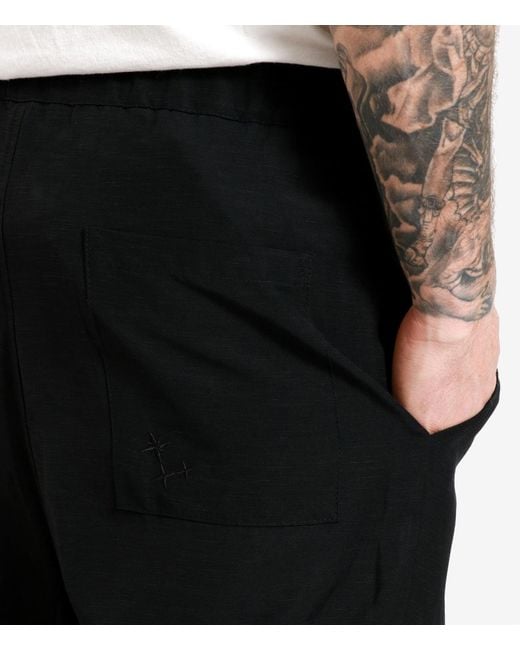 Laneus Black Trousers