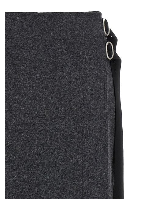 Jil Sander Gray '157' Skirt