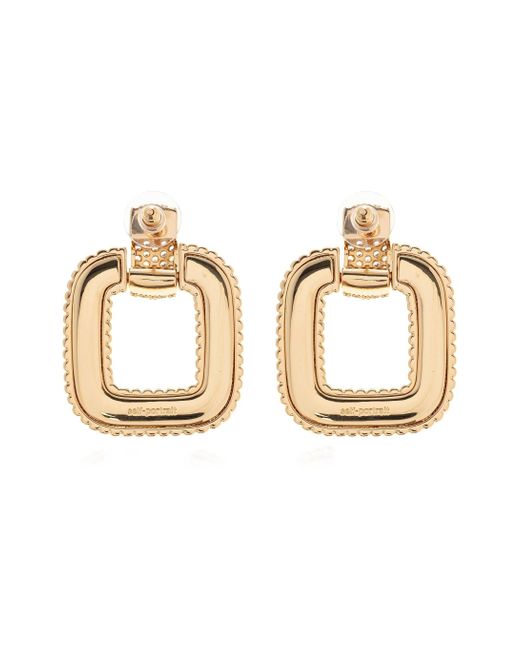 Self-Portrait Metallic Knocker Earrings