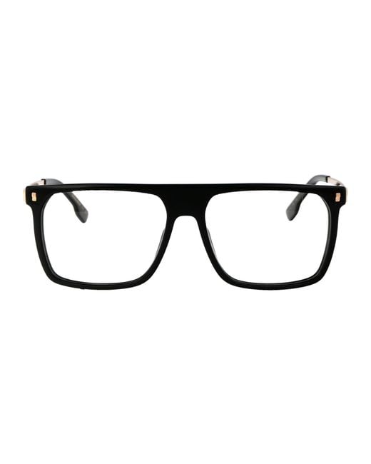 DSquared² Black Blk B Metal Glasses for men