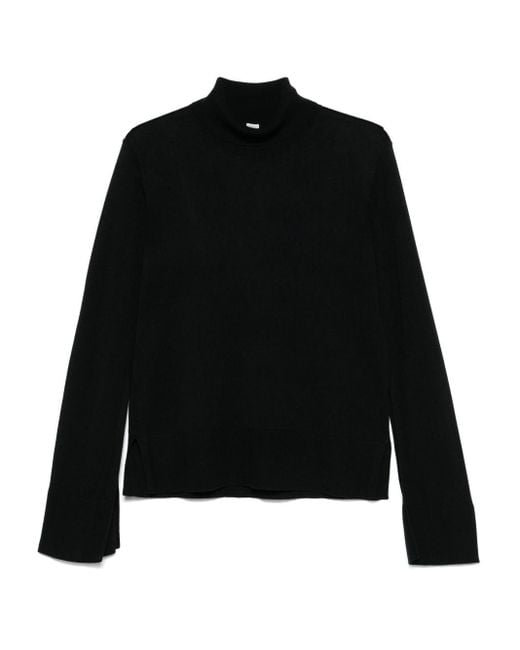 Totême  Black Turtleneck Jumper