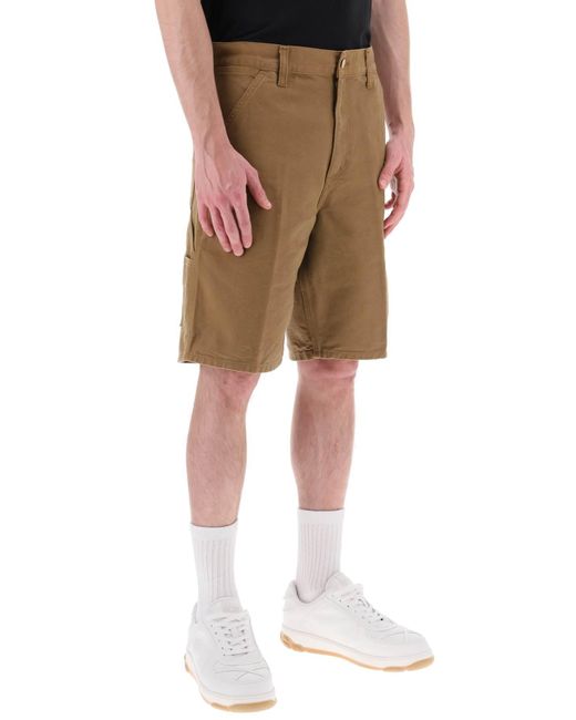 Carhartt Green Organic Cotton Shorts for men