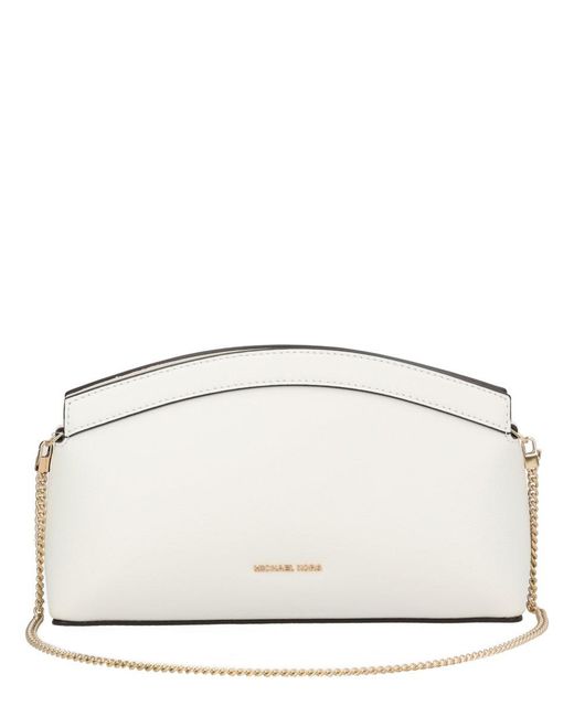 MICHAEL Michael Kors Natural Clutch "Athena" Small
