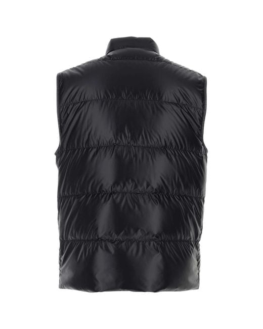 Moncler Black Midnight Polyester Restigo Down Jacket