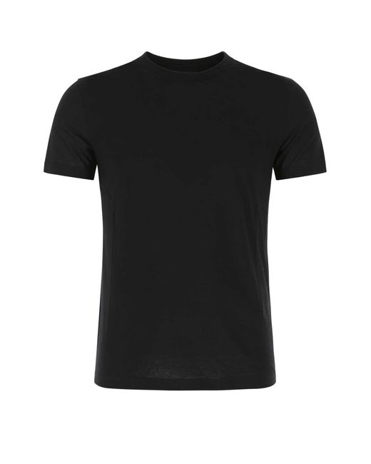 Prada White Cotton T-Shirt Set for men