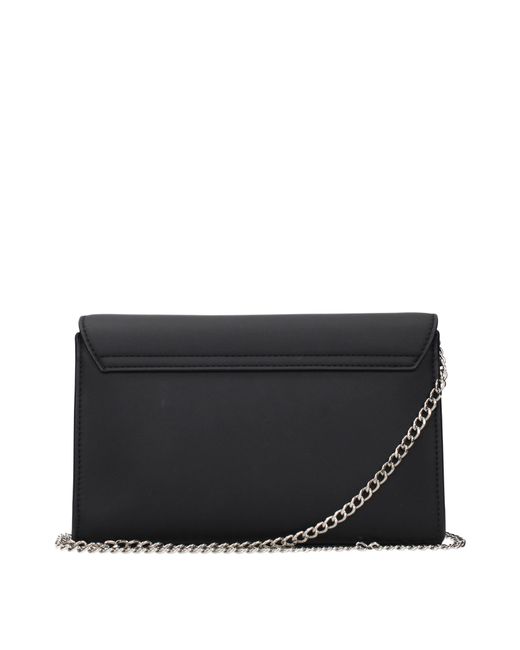 Love Moschino Black Polyurethane/ Pochette