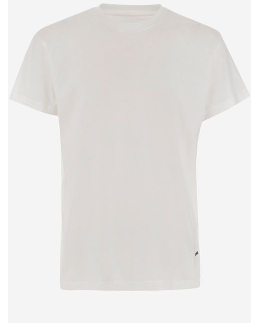 Jil Sander Set von drei Baumwoll -T -Shirts in Black für Herren