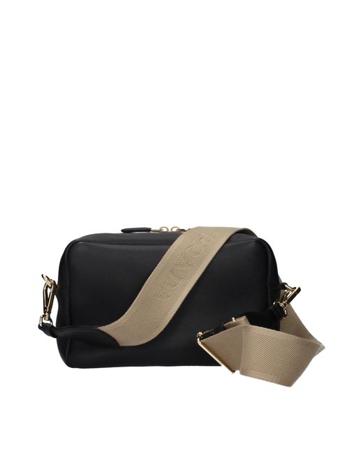Prada Black Leather Shoulder Bags