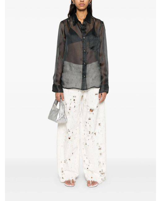 Haikure Gray Ronda Denim Print