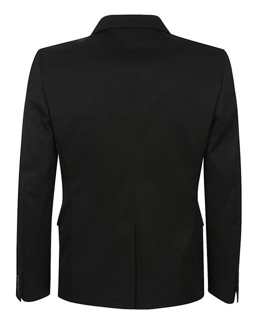 Comme des Garçons Black Single-Breasted Jacket for men