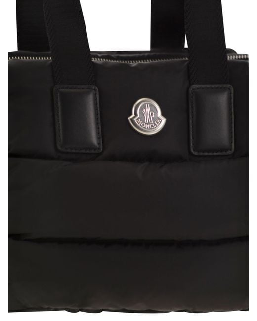 Moncler Black Mini Caradoc Water Repellent Tote Bag