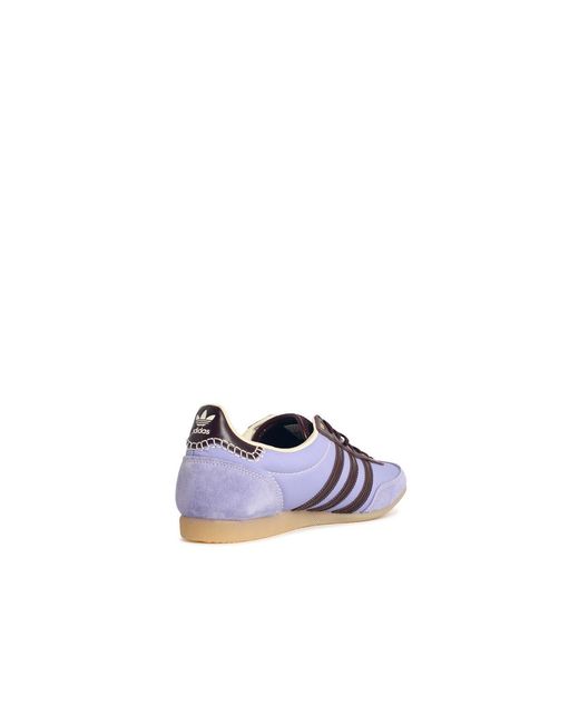 Adidas Purple 'Japan' Lilac Lear Blend Sneakers