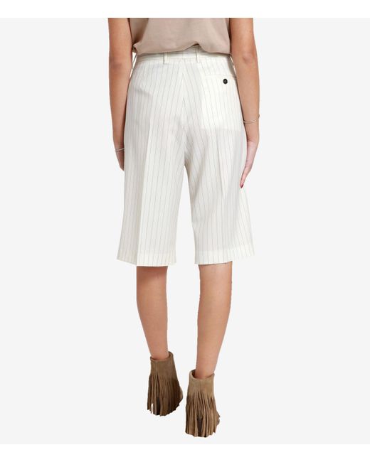 MSGM White Shorts