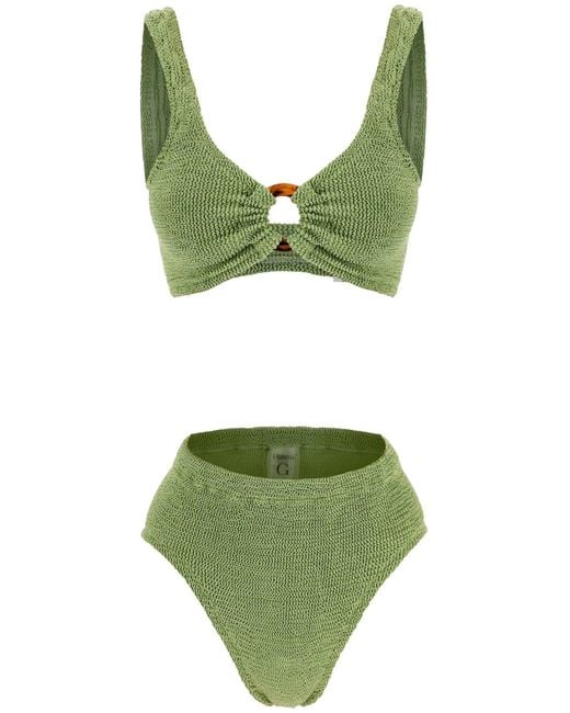 Hunza G Green Bikini-Set 'Nadine'