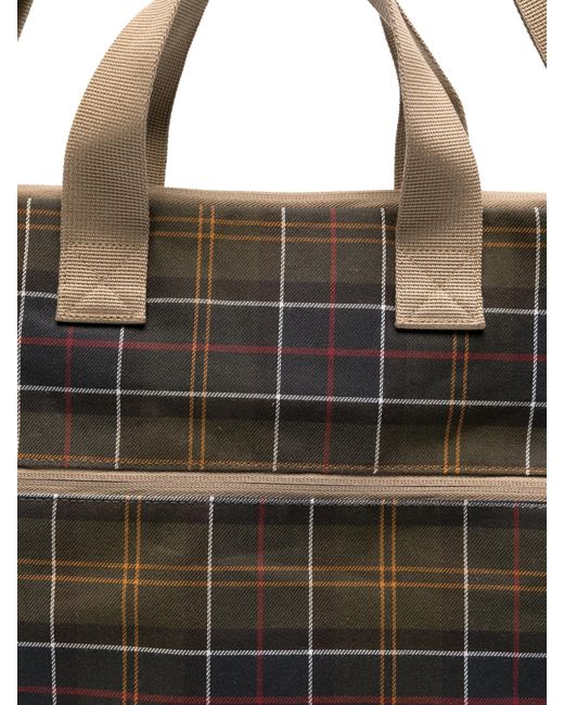 Barbour Black Transport Tote Bag