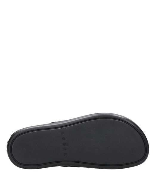 Hogan Black Sandals