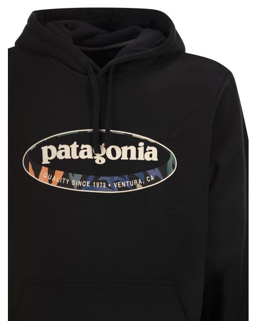 Patagonia Black M's '95 Oval Logo