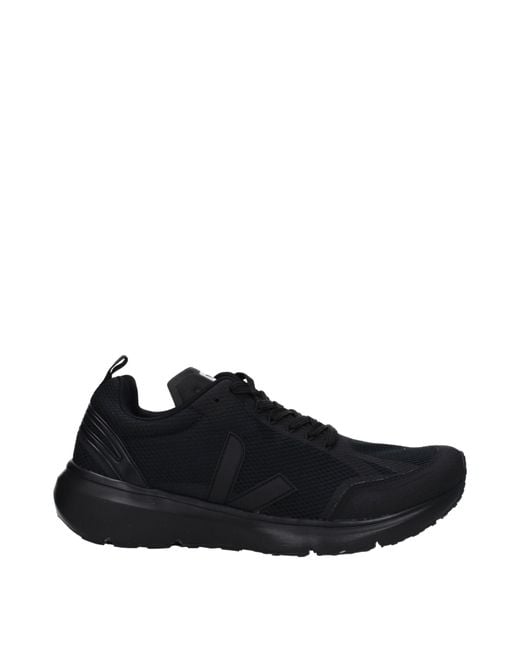 Veja Blue Sneakers Condor Uomo Tessuto Nero for men