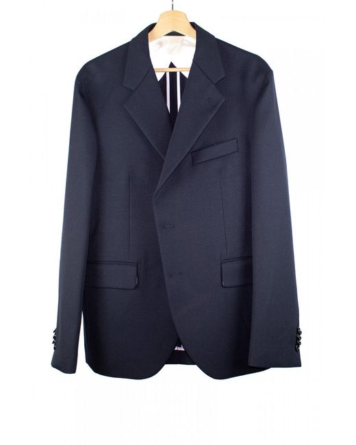 LC23 Marzotto Wol Blazer in het Blue