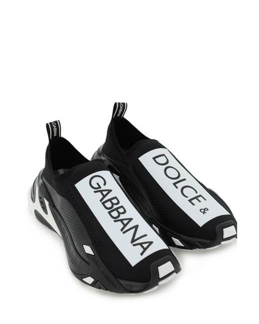 Dolce & Gabbana Sorrent -Turnschuhe in Black für Herren