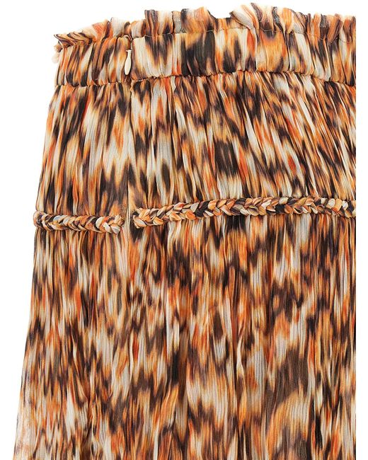 Falda de 'Roumi' Isabel Marant de color Brown