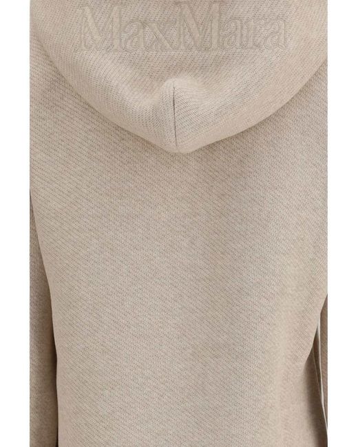 Pull À Logo Brodé Max Mara en coloris White