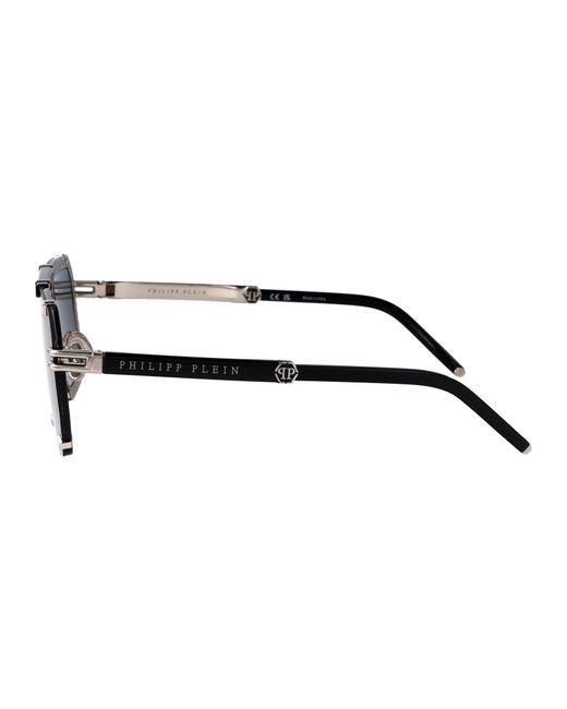 Philipp Plein Black Sunglasses