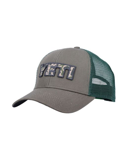 Yeti Gray Hats Green