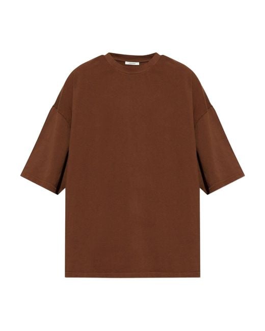 Entire studios Brown Heavy Boxy Tee