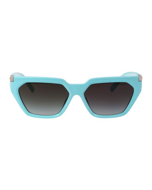 Tiffany & Co Blue Geometrical Sunglasses 0 Tf4205 U 83883 C