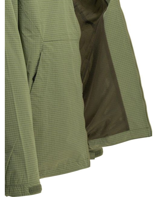 Goldwin "dope Dyed Rip Stop" Windjack in het Green