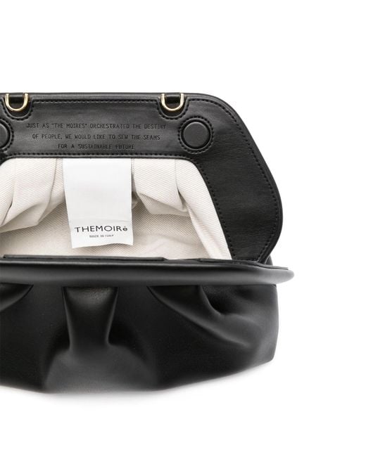 THEMOIRÈ Black Borsa Tia Vegan Fabric