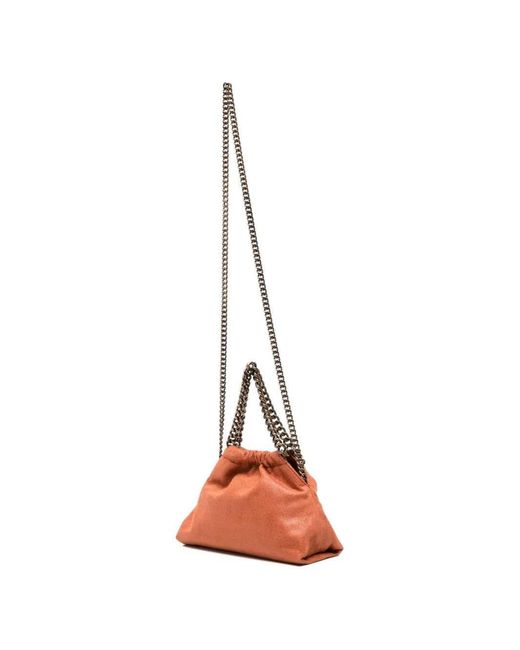 Stella McCartney Brown Falabella Mini Tote Bag