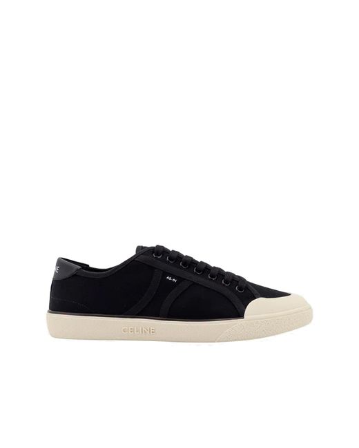 Céline Blue Alan Canvas Sneakers for men