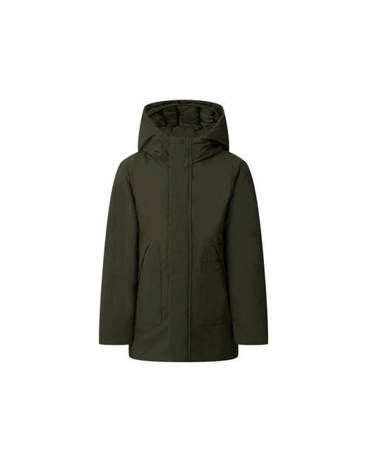 Save The Duck Green Hooded Jacket