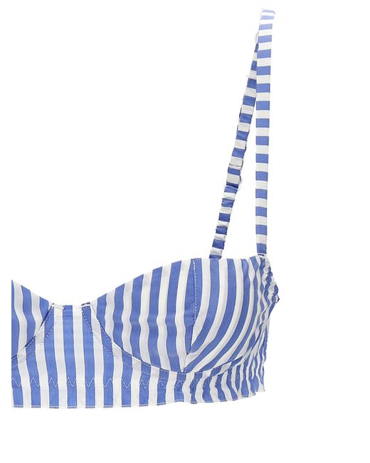 Philosophy Blue Bra + Short Set
