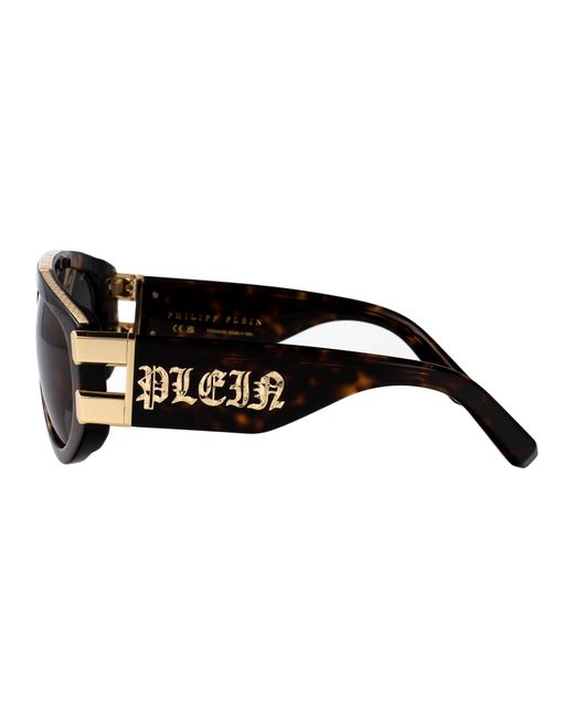Philipp Plein Black Sunglasses for men