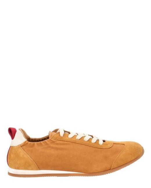 Uma Wang Brown Leather Sneaker for men