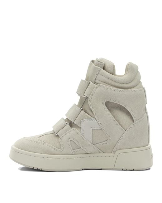 Isabel Marant Natural Sneakers & Slip-On