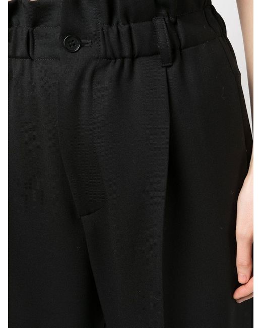 P.A.R.O.S.H. Straight Broek in het Black