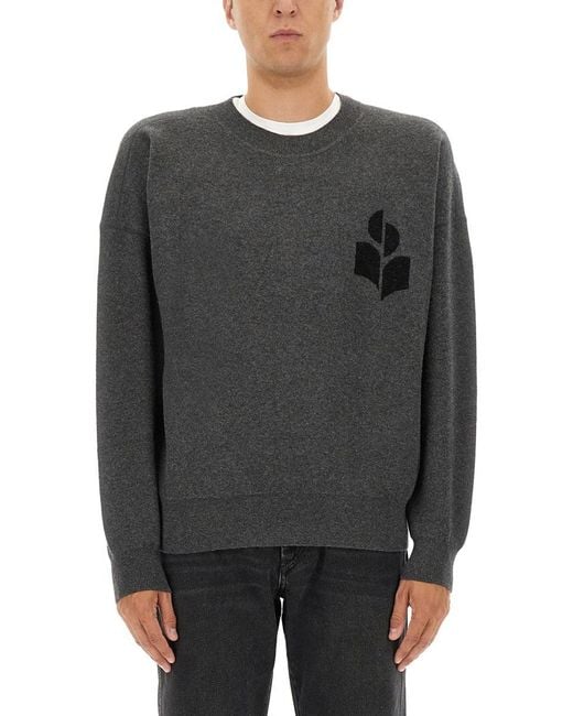 Isabel Marant Gray Dark Knit Jersey for men