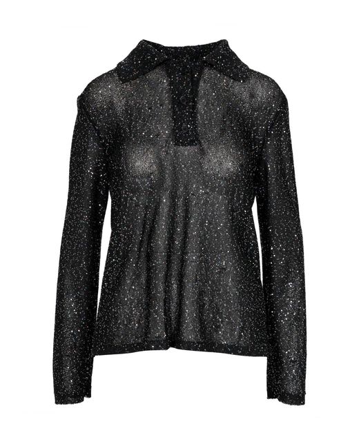 Sweaters de negro MSGM de color Black