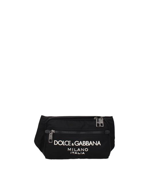 Dolce & Gabbana Black Dolce&Gabbana Backpacks And Foam Fabric