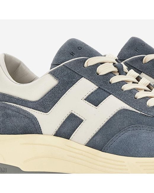 Hogan Blue Hyperlight Ledersneaker
