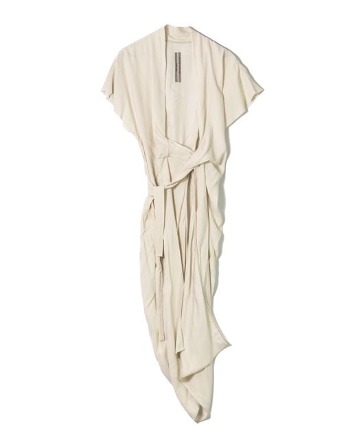 Rick Owens Kleedt Wit in het White