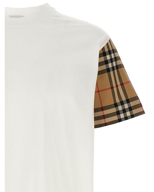 Burberry 'Carrick' T -Shirt in White für Herren