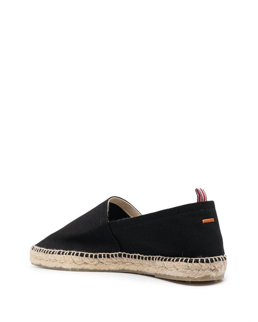 Castaner Black Pablo Canvas Espadrilles