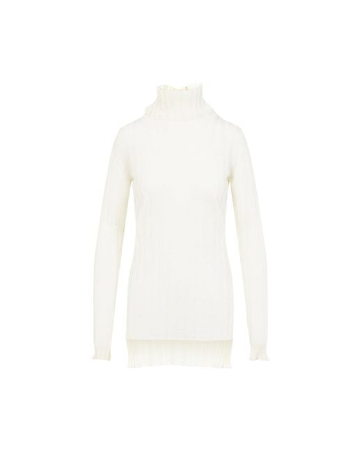 Carven White Pullover