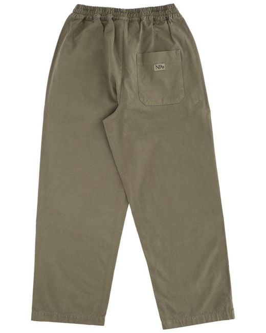 No Problemo Green Pantalone Con Logo